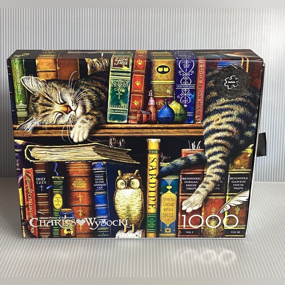 1000 Piece Frederick the Literate Jigsaw Puzzle by Charles Wysocki+Buffalo Games
